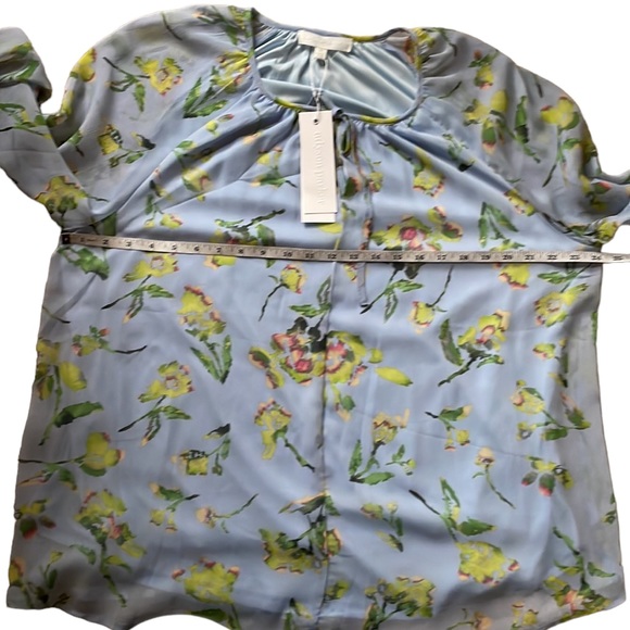 ADYSON Parker Floral Long Sleeve Blouse, in Plein Air Combo, NWT, 1X & 2X - Picture 13 of 13